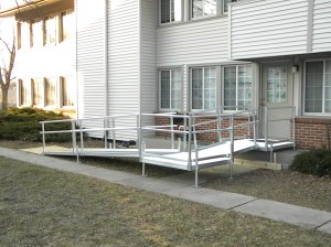 Aluminum Ramp Photo 1 Aluminum Ramp Photo 1