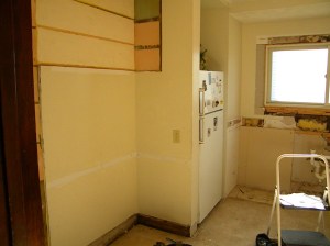 Kitchen during remodel photo 2